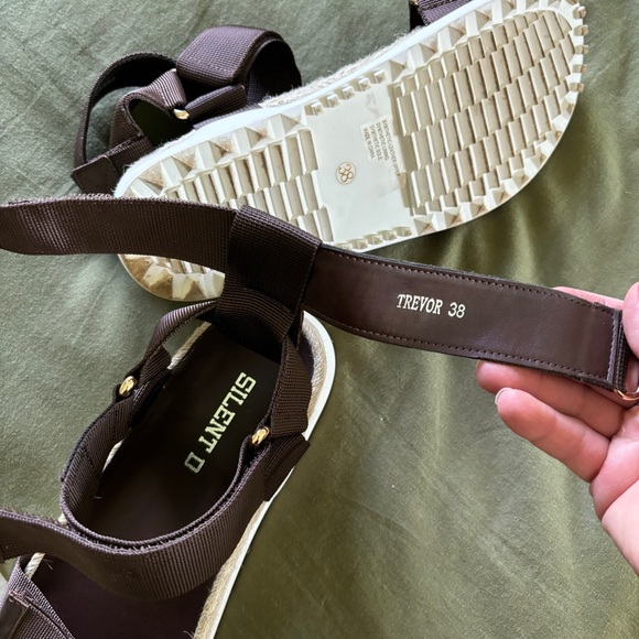 Silent D | Anthropologie Trevor gladiator sandals in brown - Picture 9 of 9